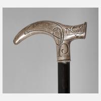 Flanierstock Silber111