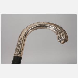 Spazierstock Silber
