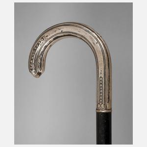 Spazierstock Silber