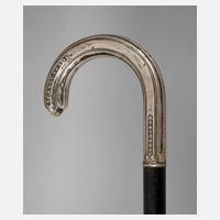 Spazierstock Silber111
