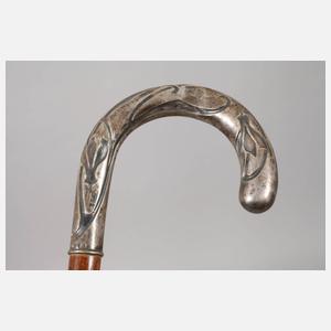 Spazierstock Silber