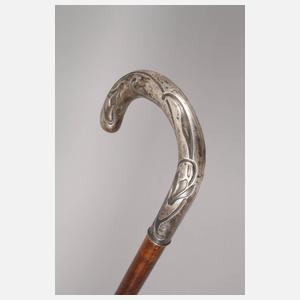 Spazierstock Silber