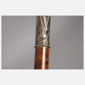 Spazierstock Silber