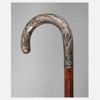 Spazierstock Silber111