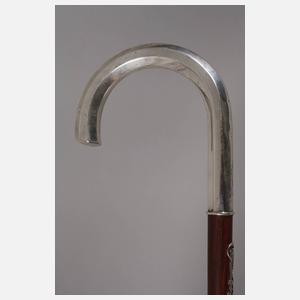 Spazierstock Silber