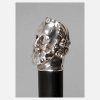 Spazierstock Silber111