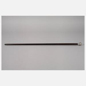 Spazierstock Silber