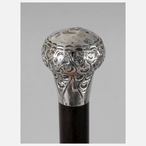 Spazierstock Silber