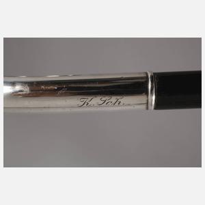 Spazierstock Silber