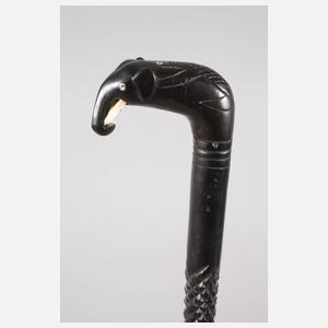 Spazierstock Ebenholz