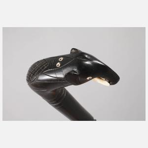 Spazierstock Ebenholz