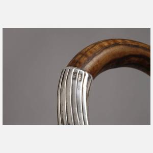Spazierstock Silber