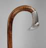 Spazierstock Silber
