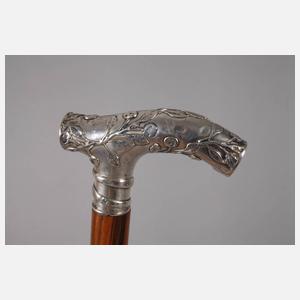 Spazierstock Silber
