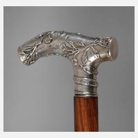 Spazierstock Silber111