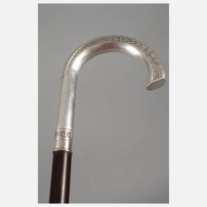 Spazierstock Silber