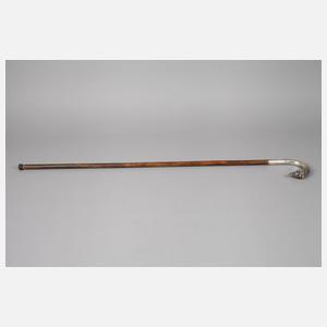 Spazierstock Silber