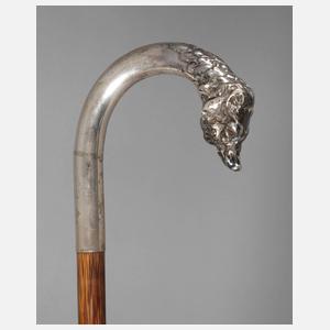 Spazierstock Silber