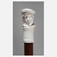 Spazierstock Porzellan111