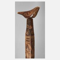Geschnitzter Spazierstock111