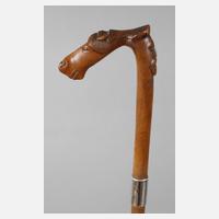 Geschnitzter Spazierstock111