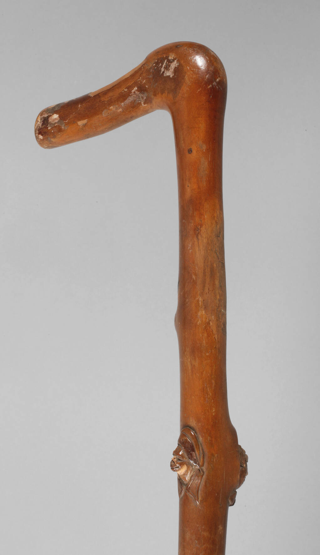 Geschnitzter Spazierstock