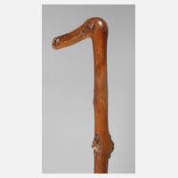Geschnitzter Spazierstock111