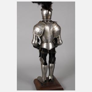 Miniatur-Ritterrüstung