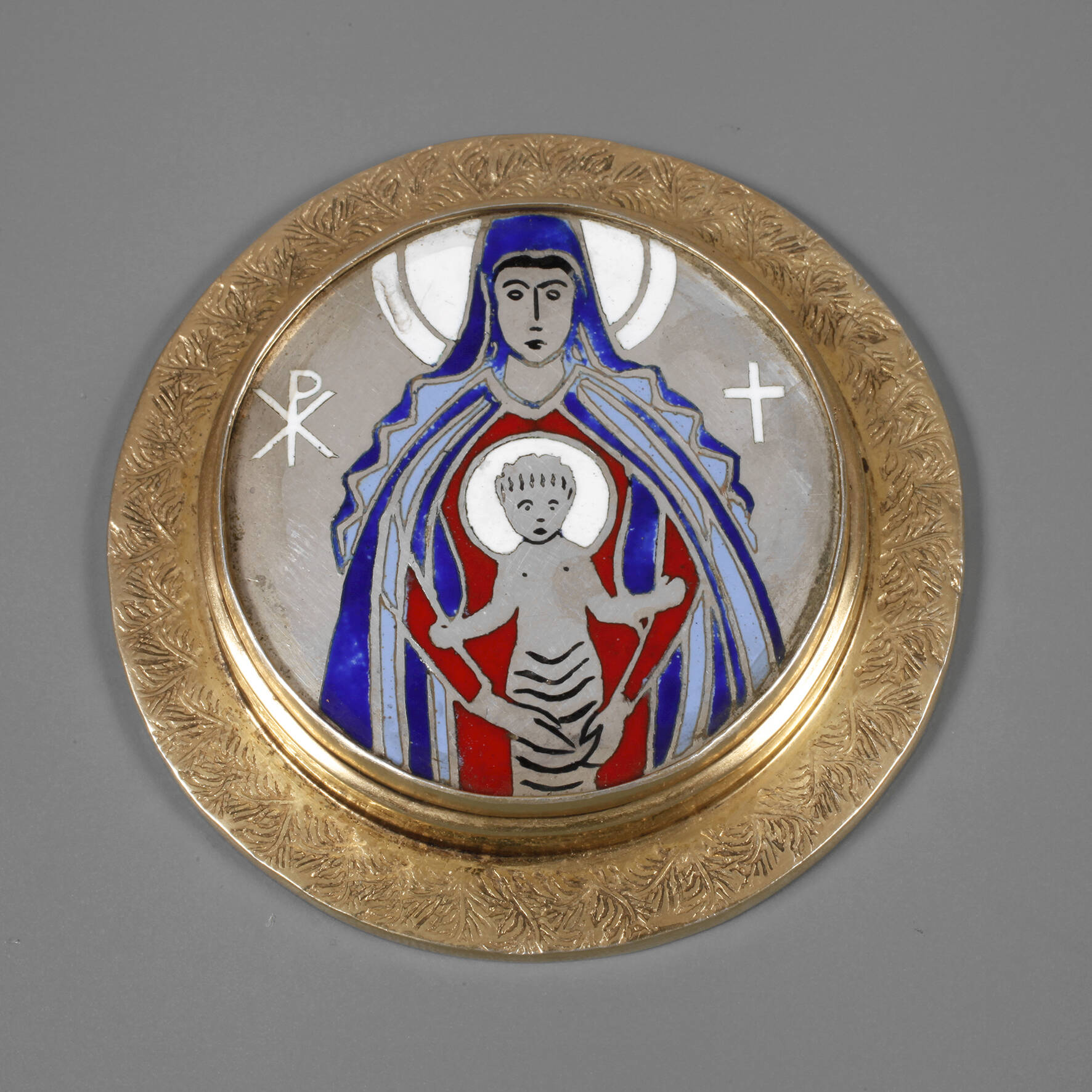 Christlicher Hostiendeckel