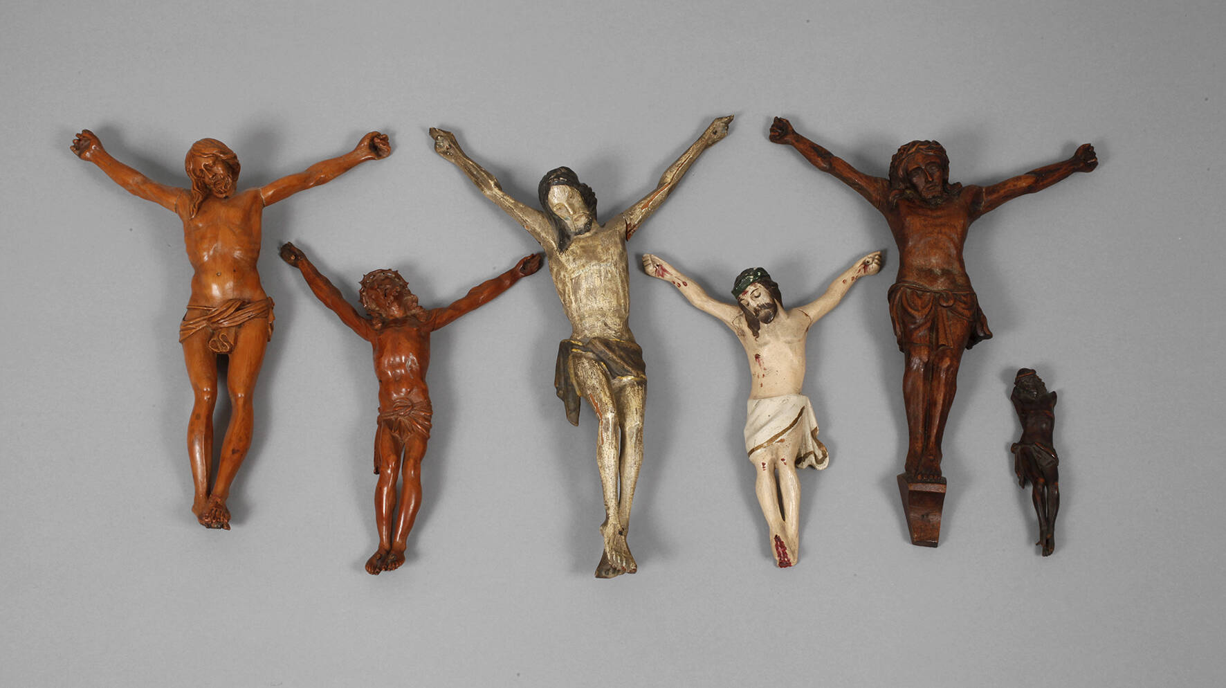 Konvolut sakrale Schnitzereien