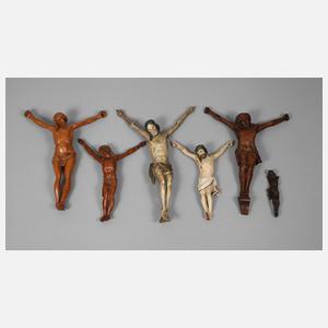 Konvolut sakrale Schnitzereien