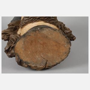 Geschnitztes Heiligenhaupt