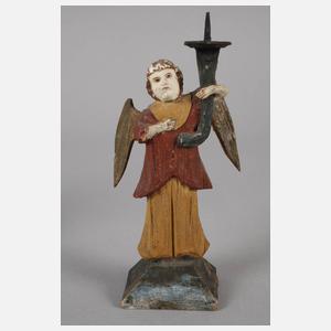 Paar barocke Leuchterengel