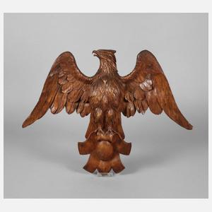 Geschnitzte Wandapplik