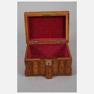 Schatulle in Buchform