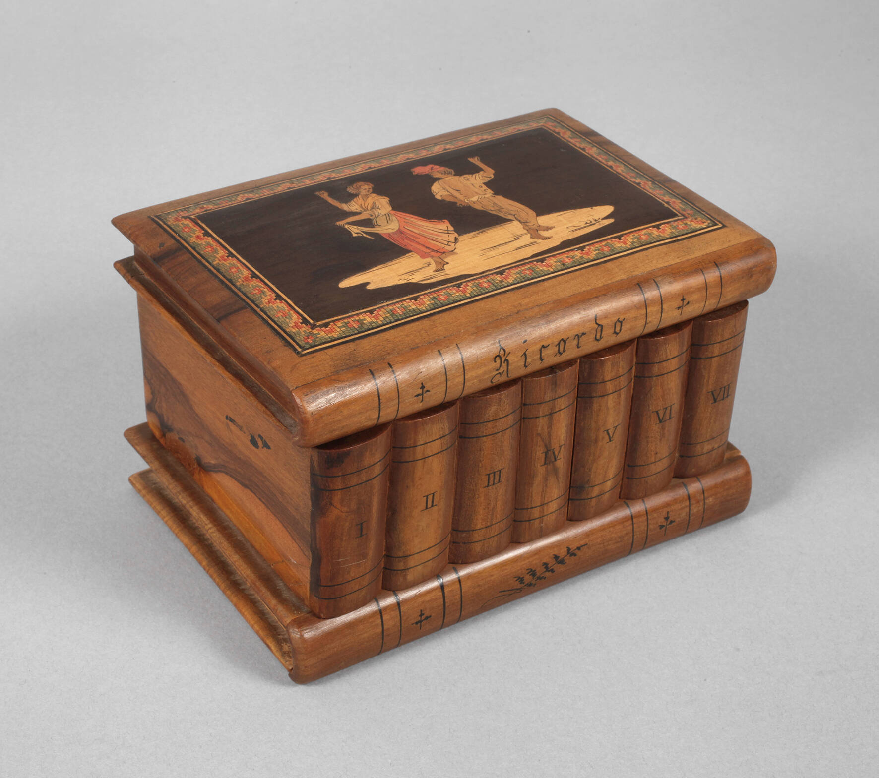 Schatulle in Buchform