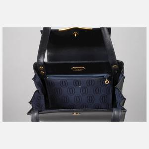 Handtasche und Portemonnaie Cartier