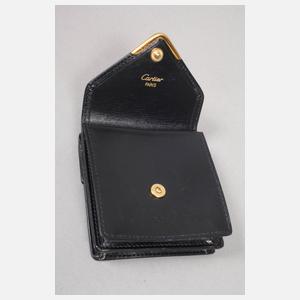 Handtasche und Portemonnaie Cartier