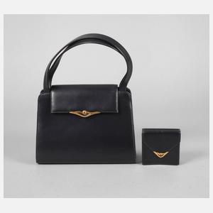Handtasche und Portemonnaie Cartier