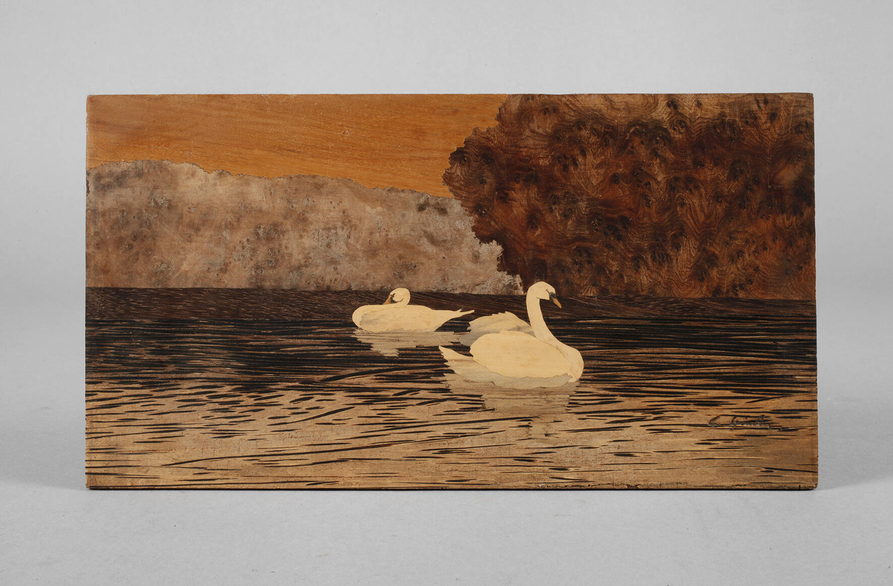 Intarsienbild Charles Spindler