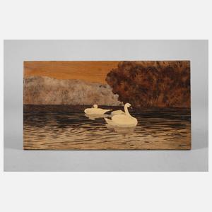 Intarsienbild Charles Spindler