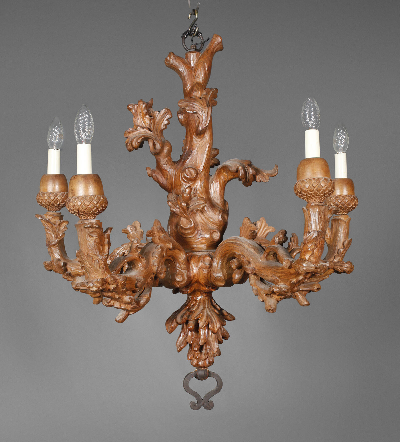 Jagdliche Deckenlampe