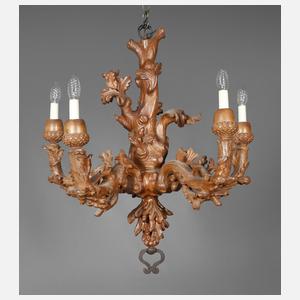 Jagdliche Deckenlampe