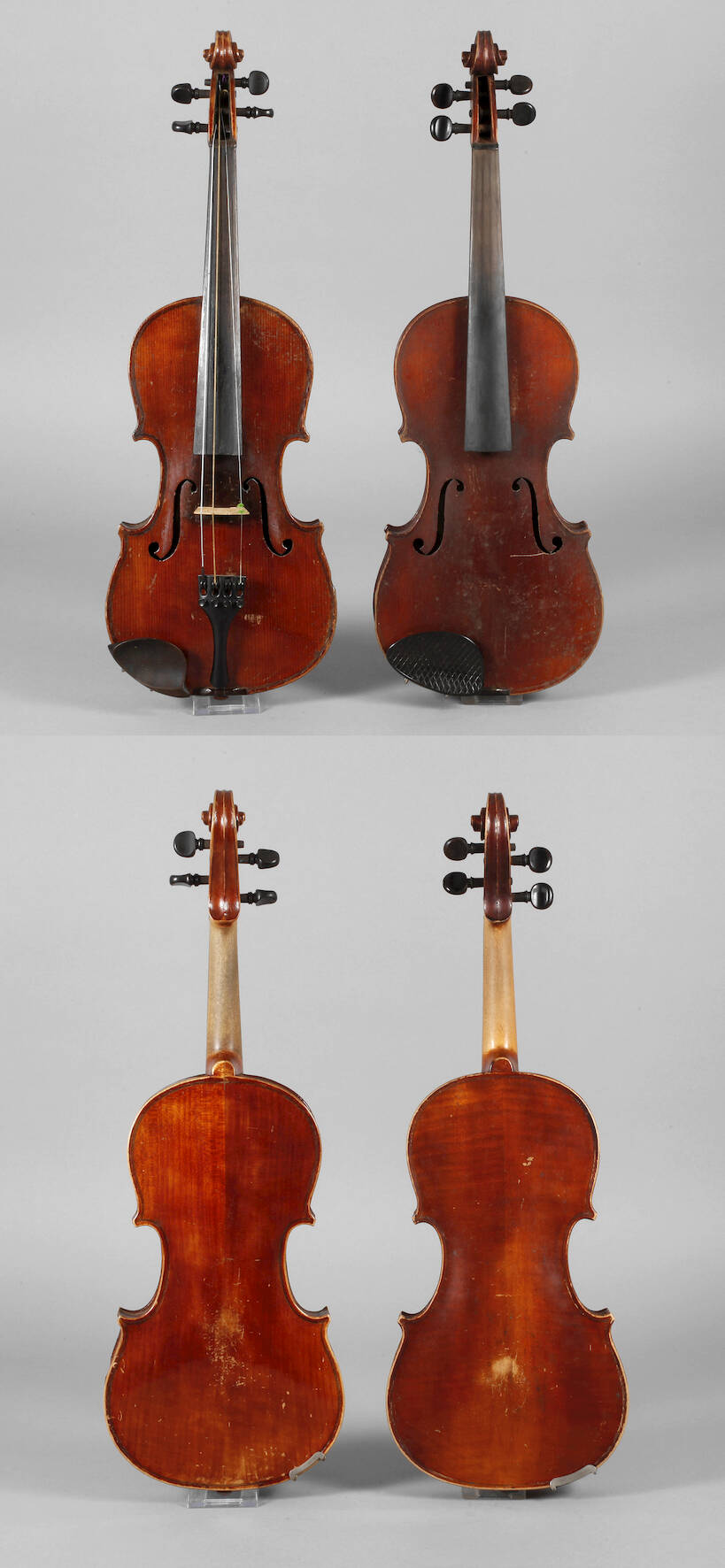 Zwei Violinen im Etui
