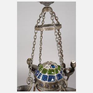 Deckenlampe Bleiglas