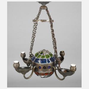 Deckenlampe Bleiglas