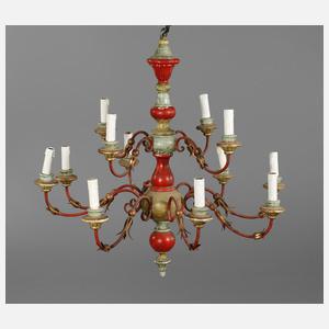 Bäuerlicher Deckenleuchter