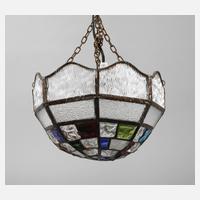 Deckenampel Bleiglas111