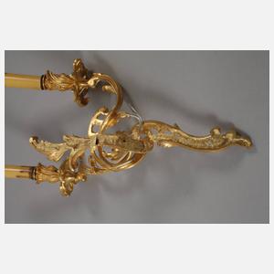 Bronze Paar Wandleuchter Rokokostil