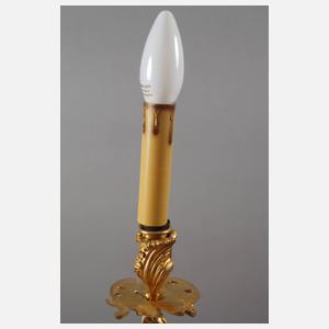 Bronze Paar Wandleuchter Rokokostil